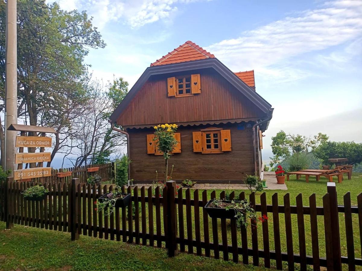 Kuca Za Odmor Poljanica Okicka Villa ยาสเตรบาร์สโก ภายนอก รูปภาพ