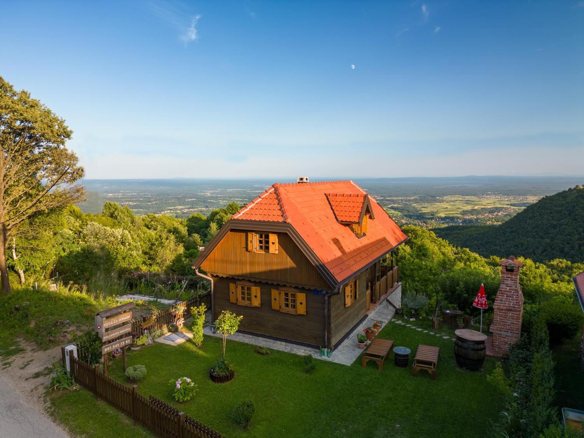 Kuca Za Odmor Poljanica Okicka Villa ยาสเตรบาร์สโก ภายนอก รูปภาพ